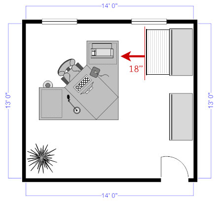 Office floor plan file cabinet