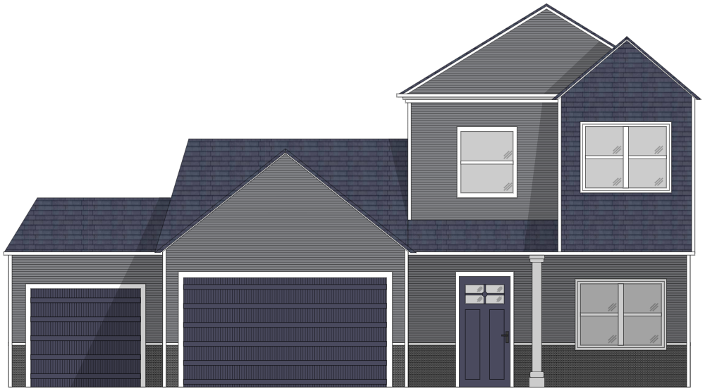 Example Image: Residential Home Elevation Plan