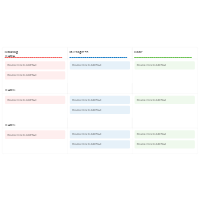 Contemporary Kanban Board