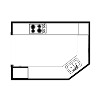 Country Kitchen Floor Plan