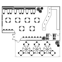 Coffee Shop Floor Plan