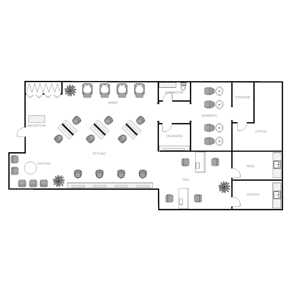 Example Image: Salon Plan